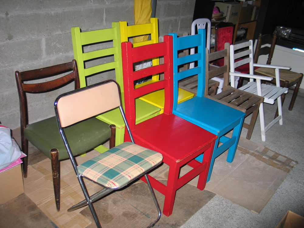 Chaises de maison en bois Meubles