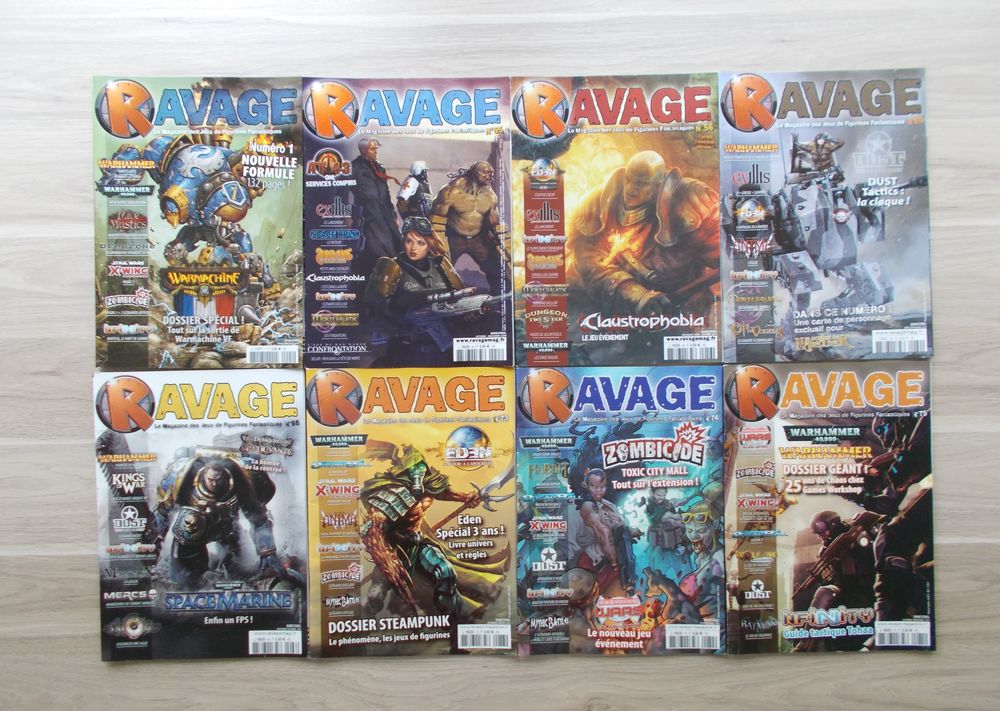 Magazines Ravage Livres et BD