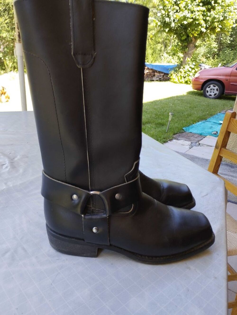 bottes tout cuir camargues Chaussures