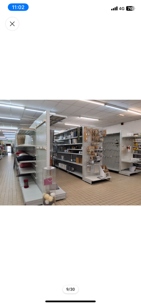 Rayonnage étagère de magasin 600m2 4100 Ouistreham (14)