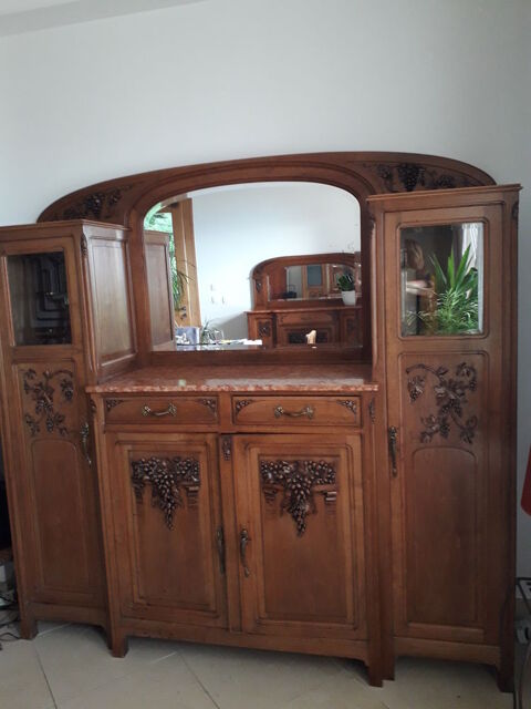 Salle a manger Art Dco 1930 Noyer massif 1500 Vaulnaveys-le-Bas (38)