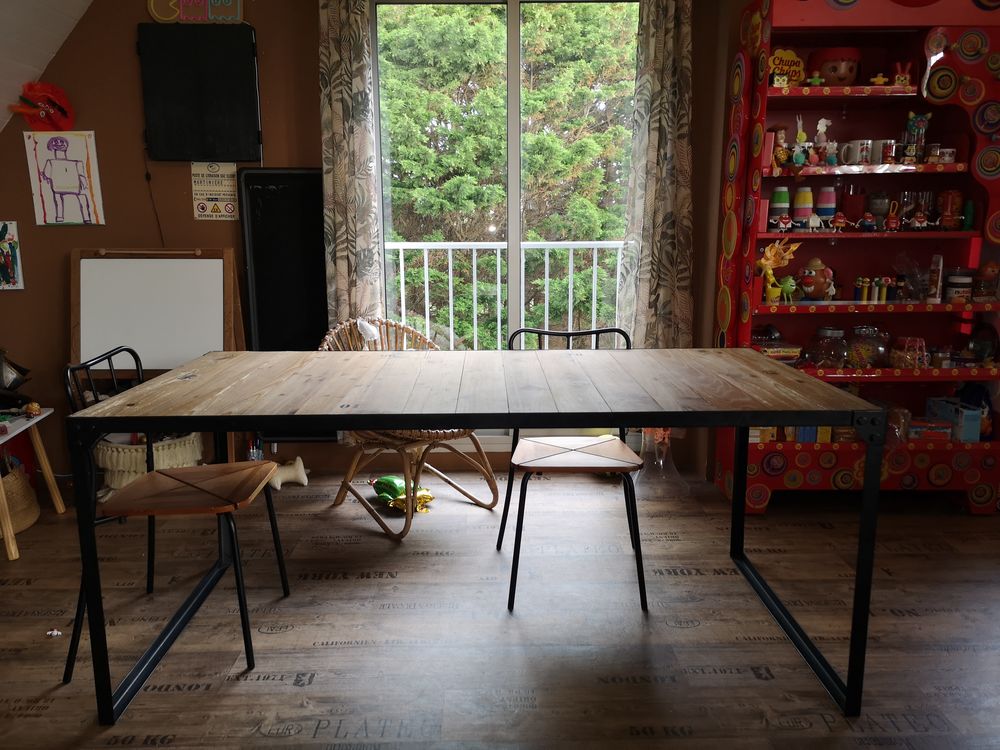 Table &agrave; manger 8 personnes Maisons Du Monde Meubles