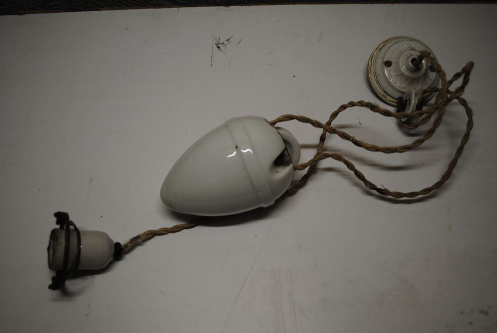 suspension en porcelaine Décoration