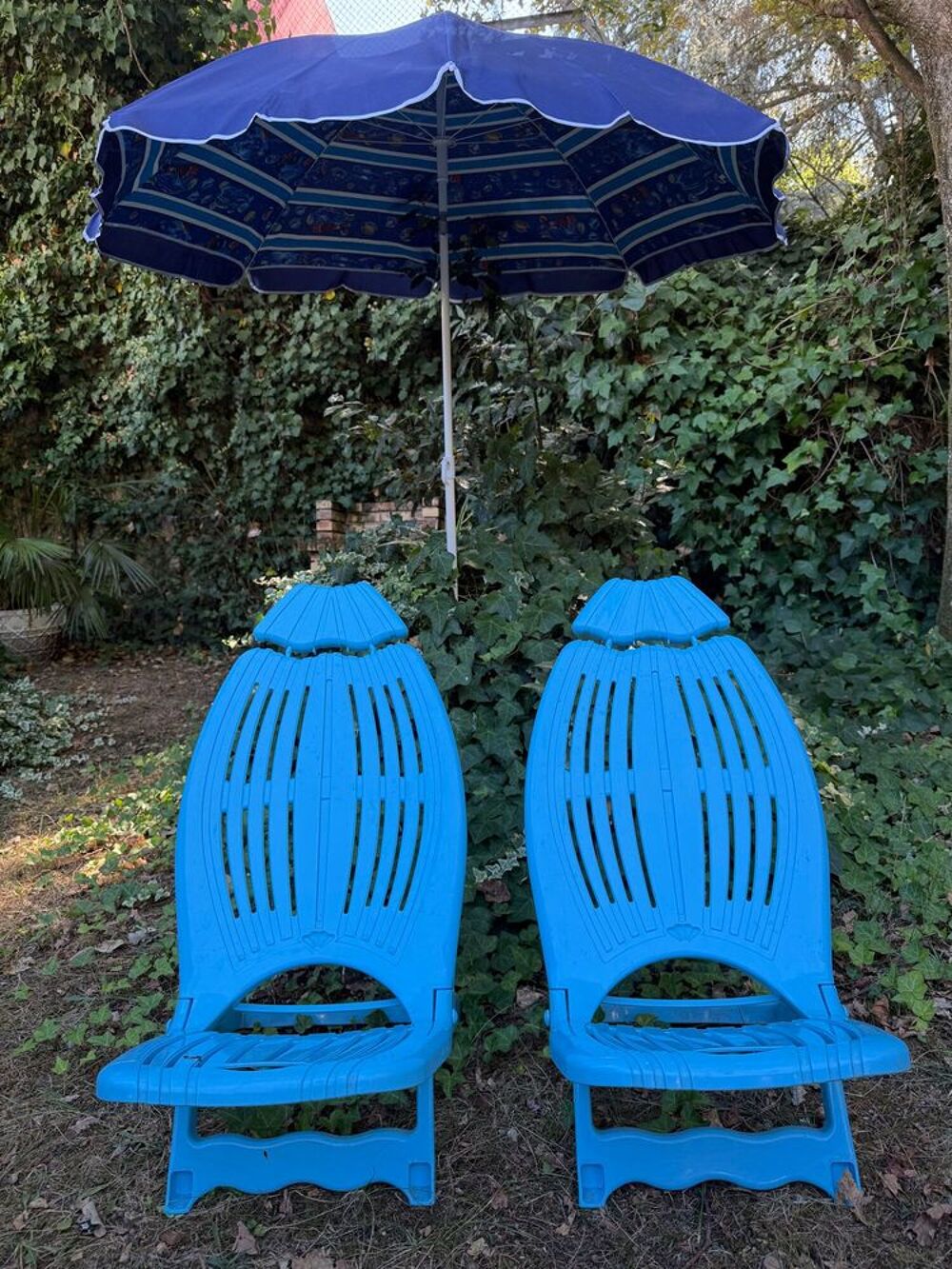 Ensemble de plage. Jardin