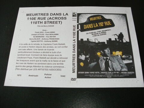 Film :   Meurtres dans la 110 eme rue   35 Saint-Médard-en-Jalles (33)