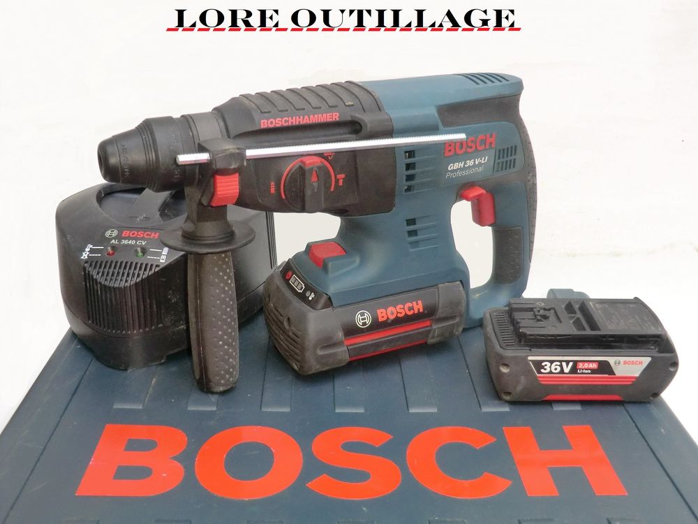 BOSCH GBH 36V LI - Perforateur - Burineur Bricolage