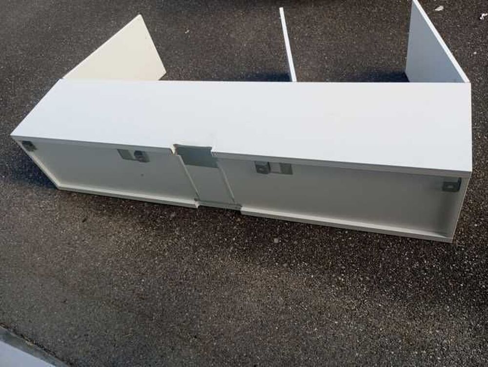 Meuble TV blanc moderne 180 cm Meubles