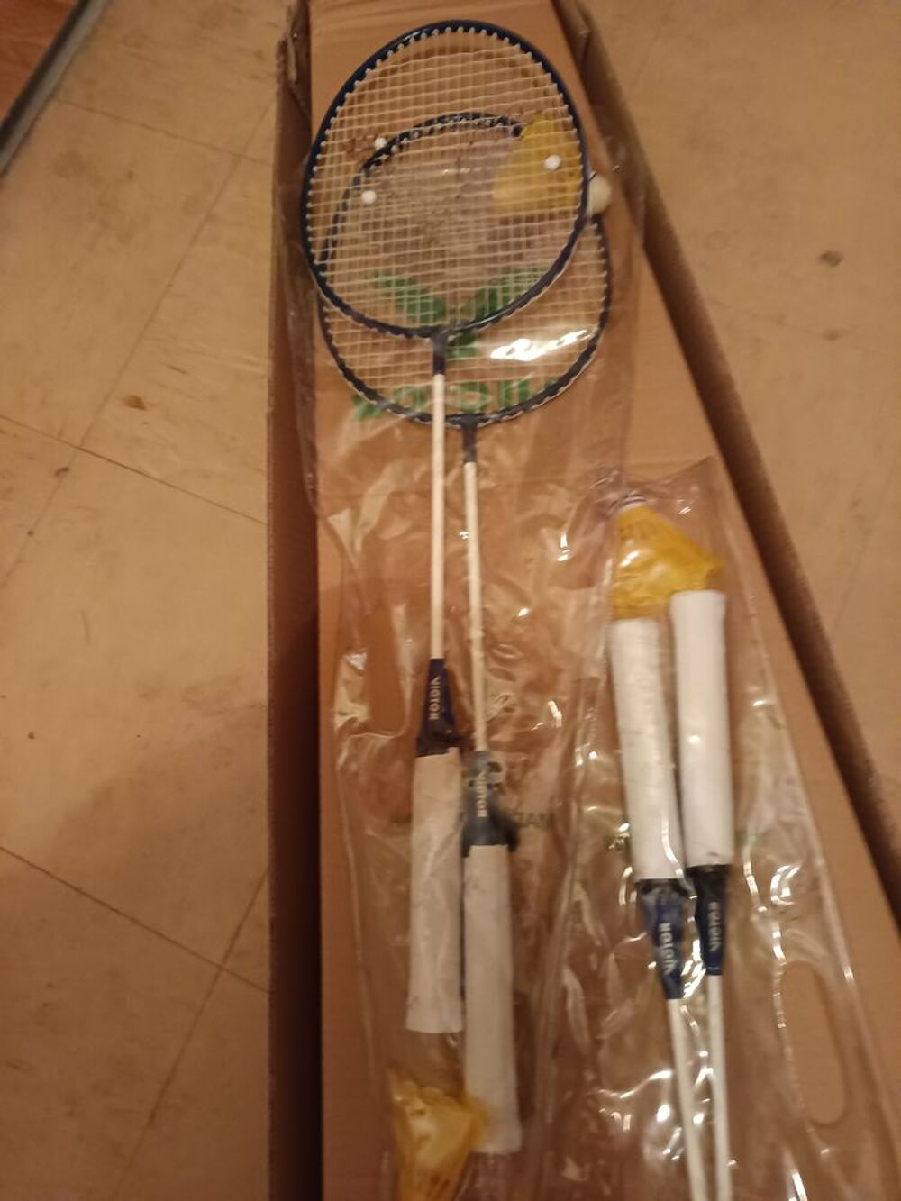 PAIRES DE RAQUETTES BADMINTON Jeux / jouets