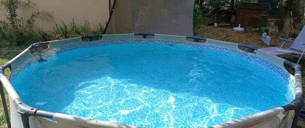 piscine compl&egrave;te 3 metres cubes Jardin