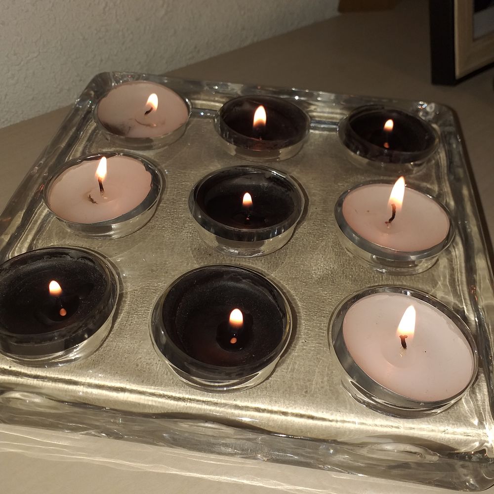 support de bougie Décoration