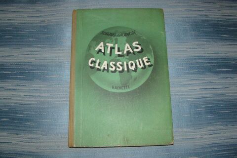 Ancien Atlas classique - Schrader & Gallou�dec 1953 
20 Gargenville (78)