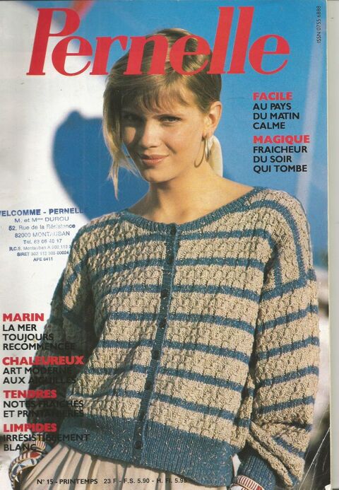 Catalogue PERNELLE N° 15 - 30 modèles 3 Montauban (82)