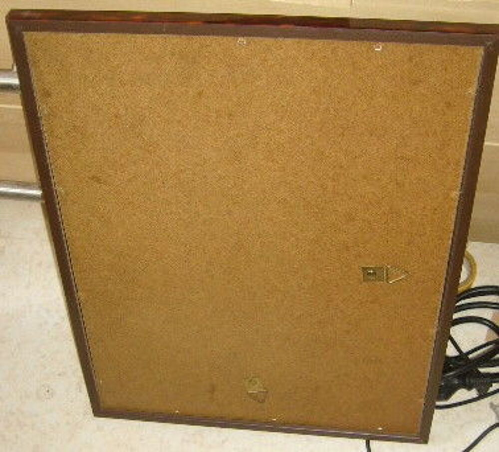 Cadre photo ou affiche bois verni liseret or 42x32cmx1,7 Bricolage