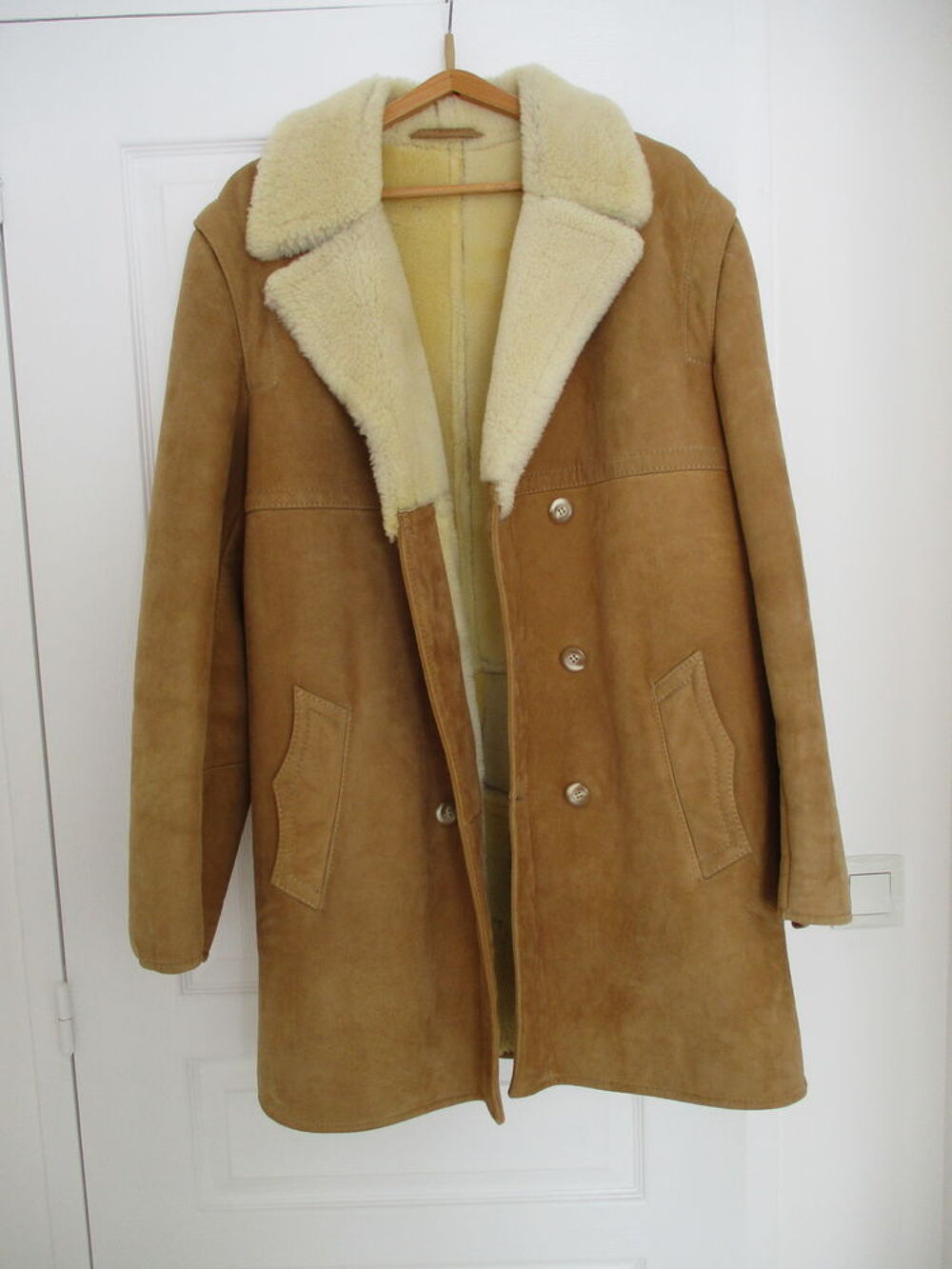 manteau en peau retournee Vêtements