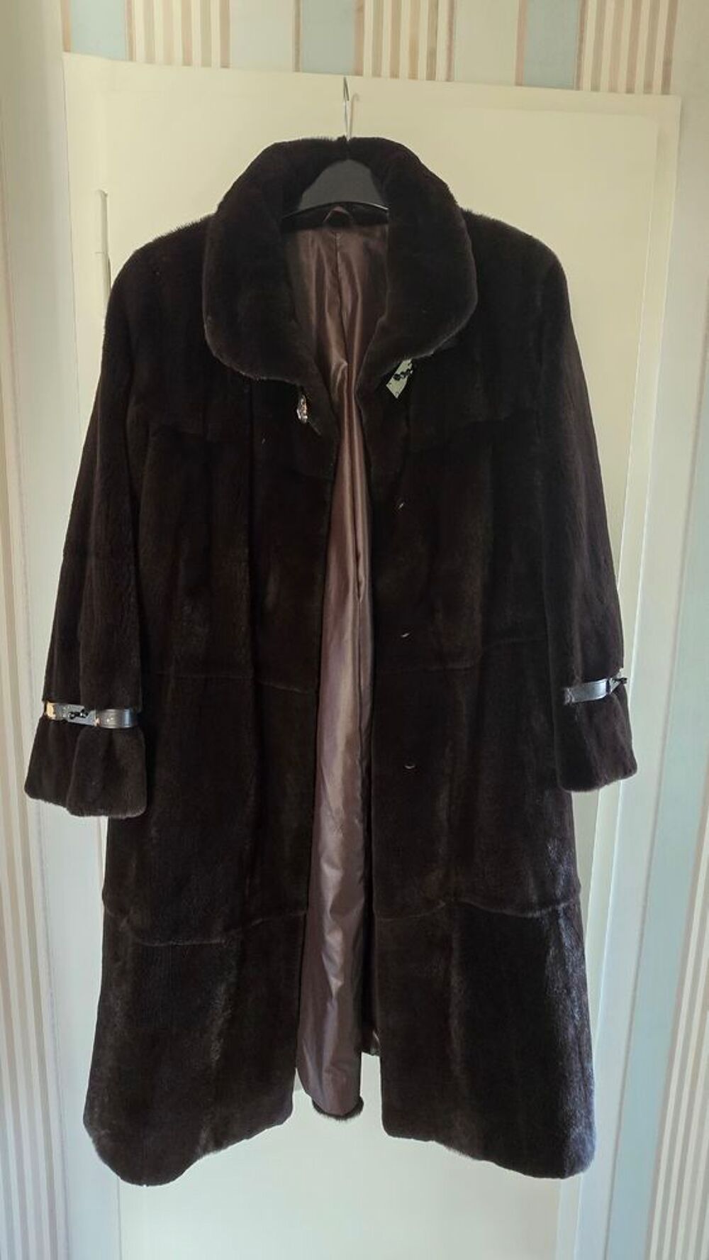 Manteau Rizal en vison pour femme Vêtements