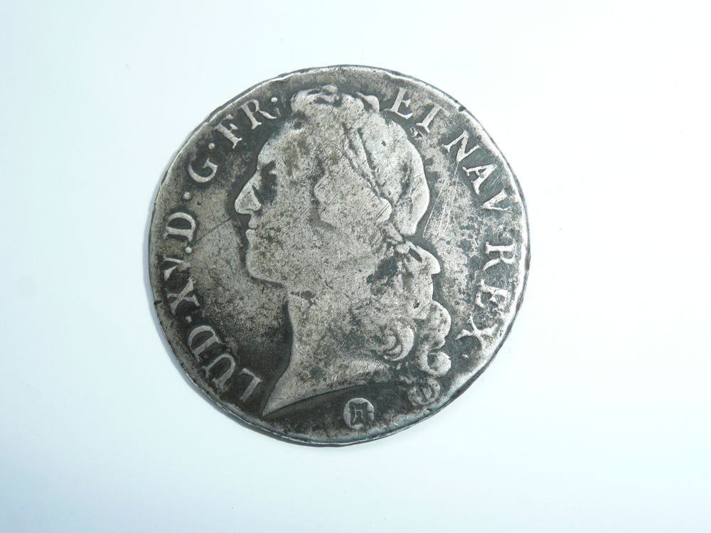 &eacute;cu argent france Bordeaux 1742 K 