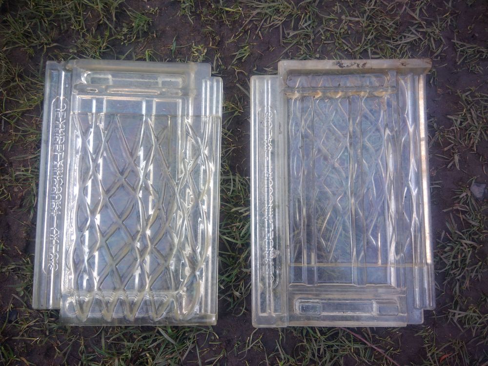 Tuiles JEANDELAINCOURT transparentes Bricolage