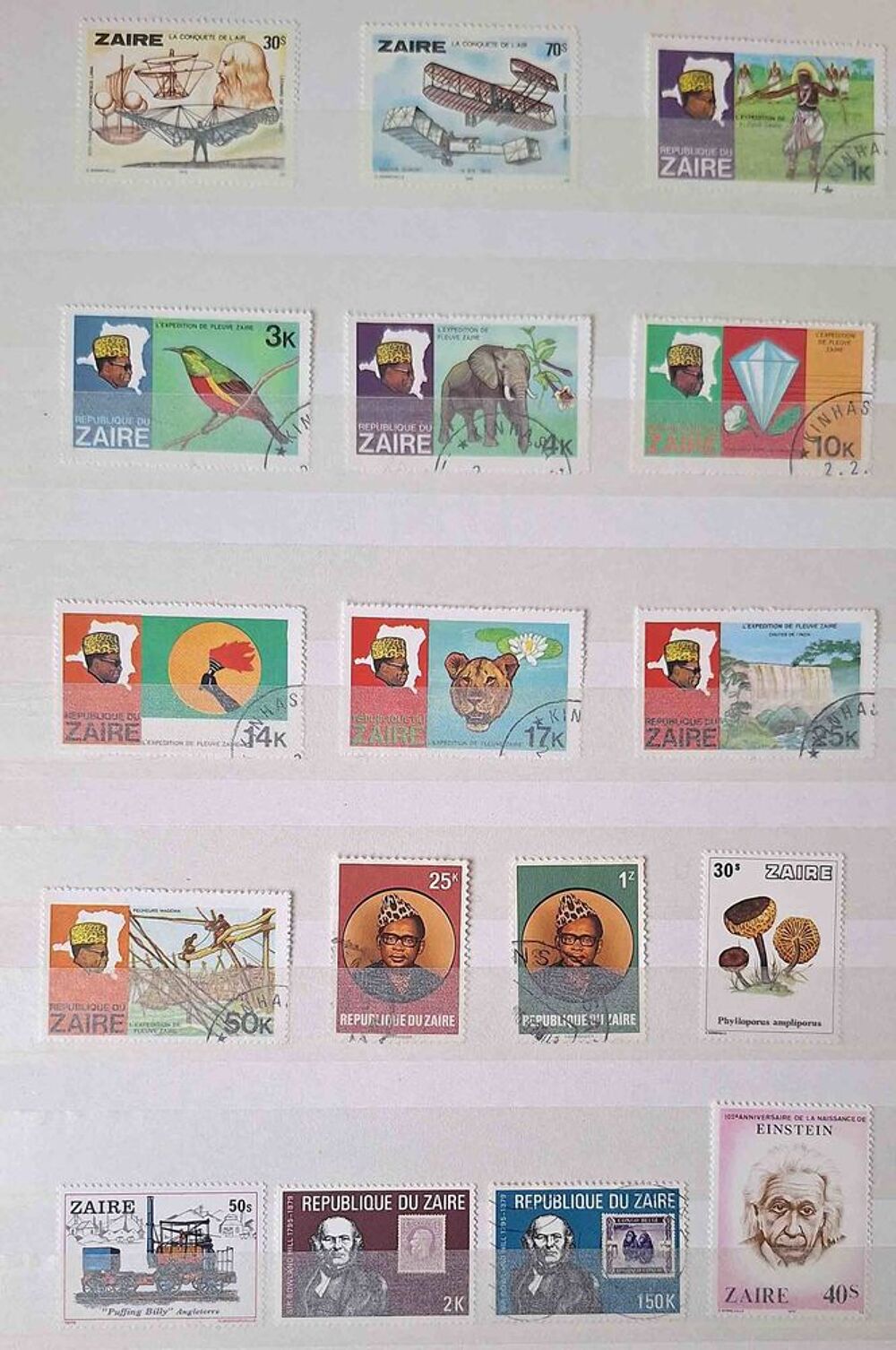 Lot de timbres de collection du Monde (Div9) 