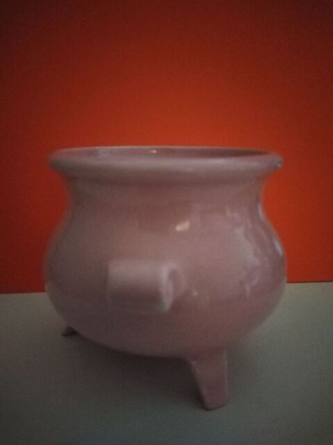 Chaudron céramique rose 8 cm 10 Baignes-Sainte-Radegonde (16)