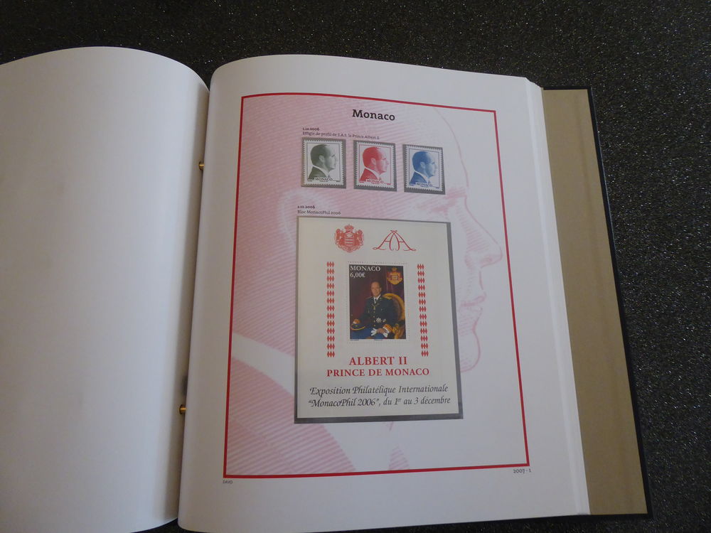 Collection timbres neufs Monaco 