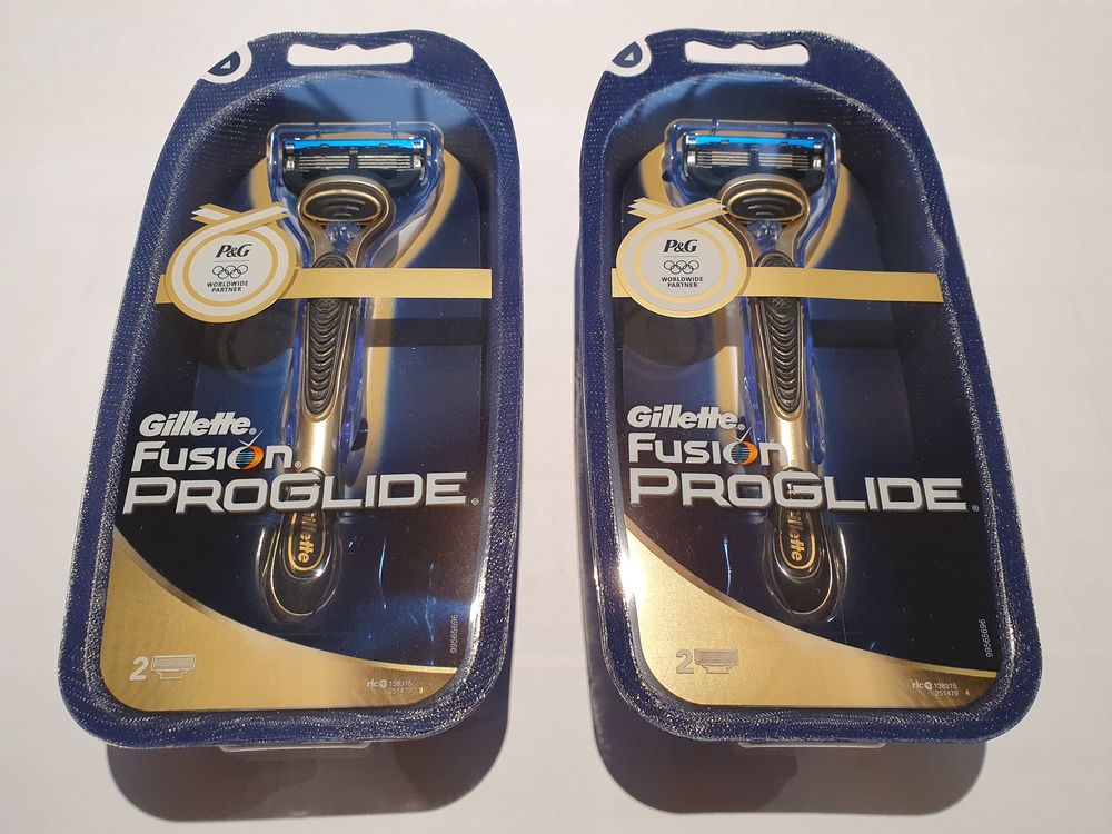 2 Rasoirs homme GILLETTE Fusion Proglide Bijoux et montres