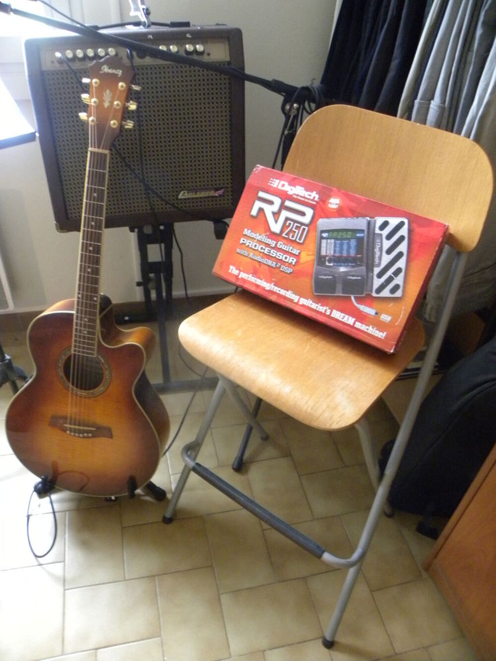 Ensemble pour musique et chants. Instruments de musique