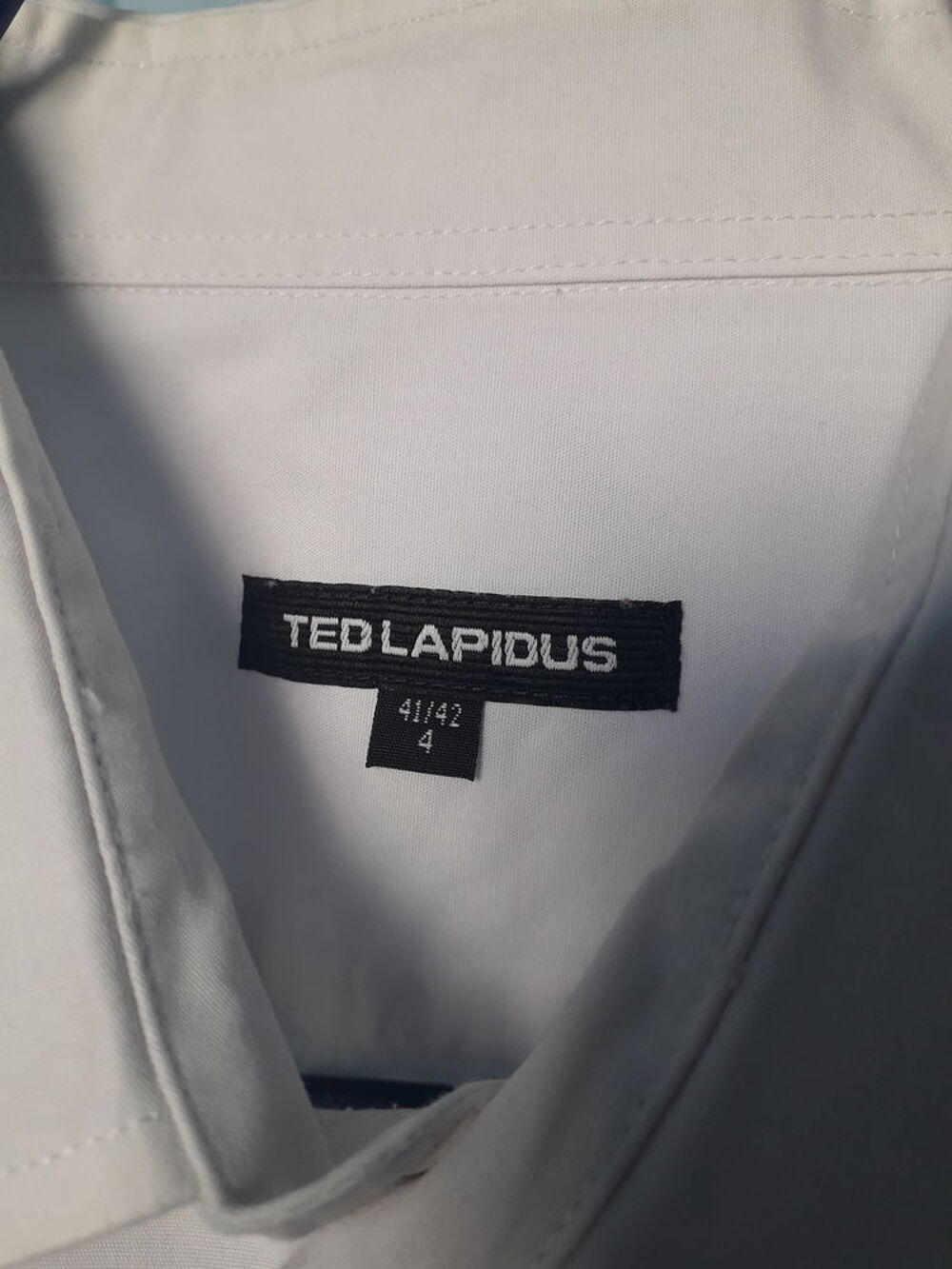 Chemise Ted Lapidus T41/42 Vêtements