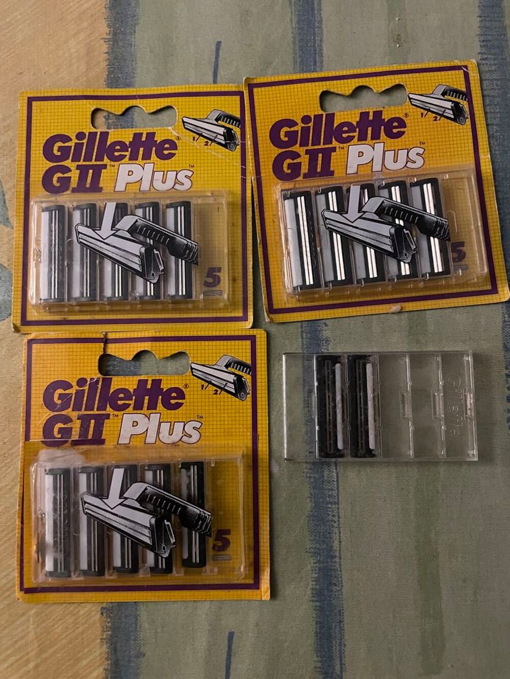   lames de rasoir gillette 2 plus (17) 