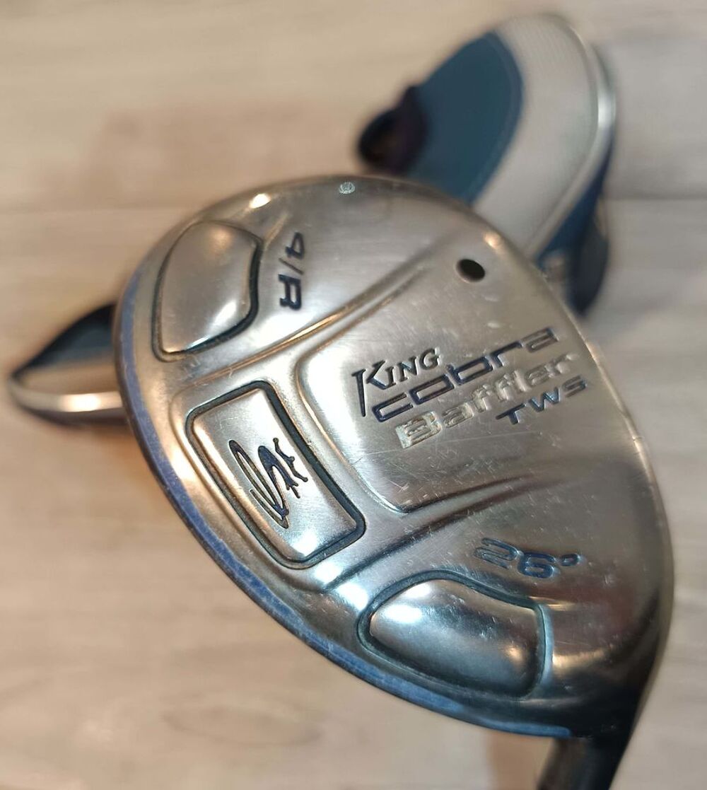 Bois Hybride 4 de Golf King Cobras Baffler 26&deg;TWS pour Femme Sports