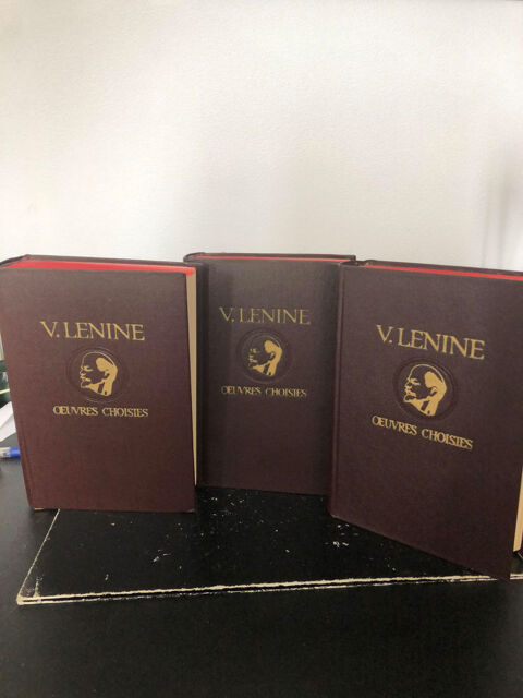  oeuvres de Lnine en 3 volumes. 25 La Garde (83)