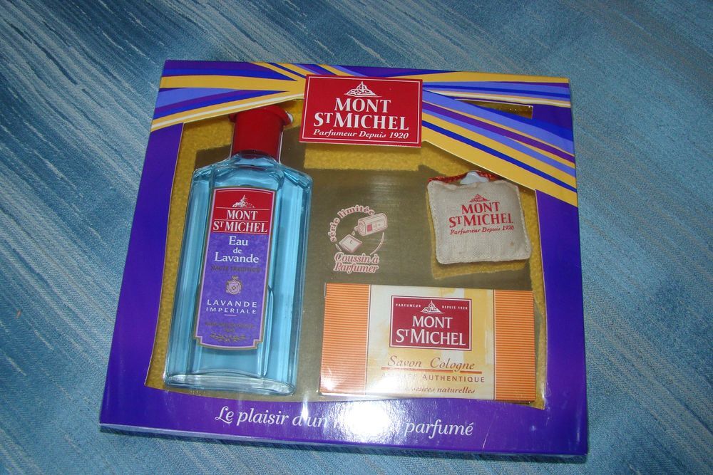 Coffret Mont St Michel Eau de Lavande Imp&eacute;riale 
