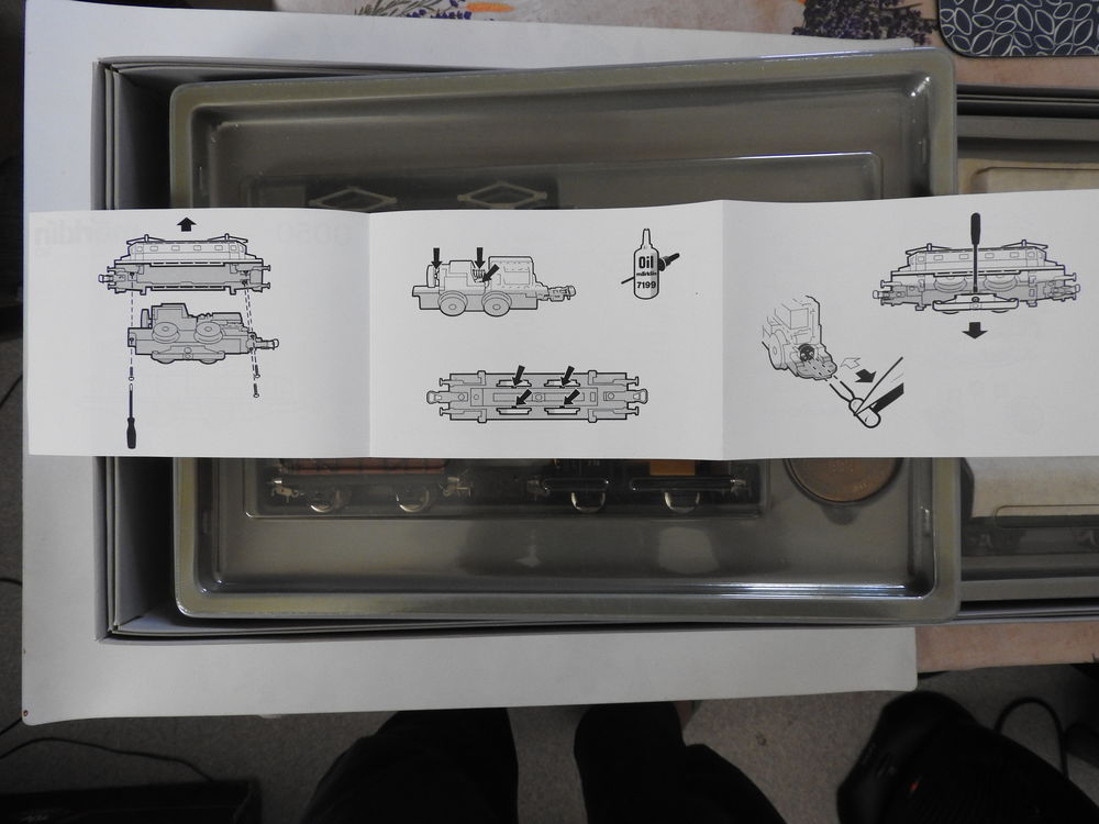 Echelle HO - M&auml;rklin coffret vintage ref 0050 &eacute;tat neuf 