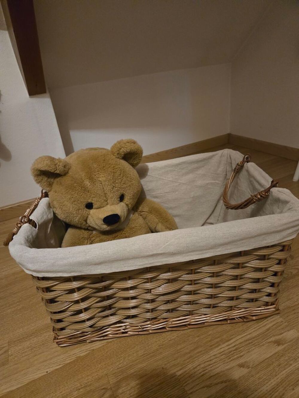 Panier osier/rotin Mobilier enfants