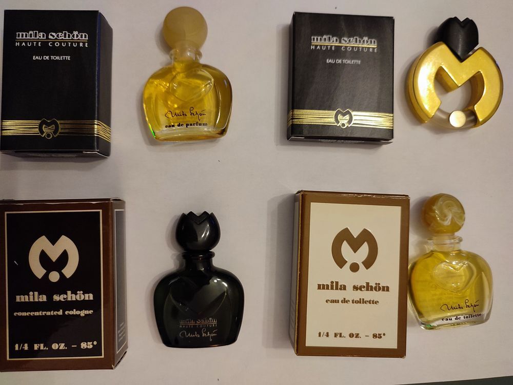 Miniatures de parfum Mila Sch&ouml;n 