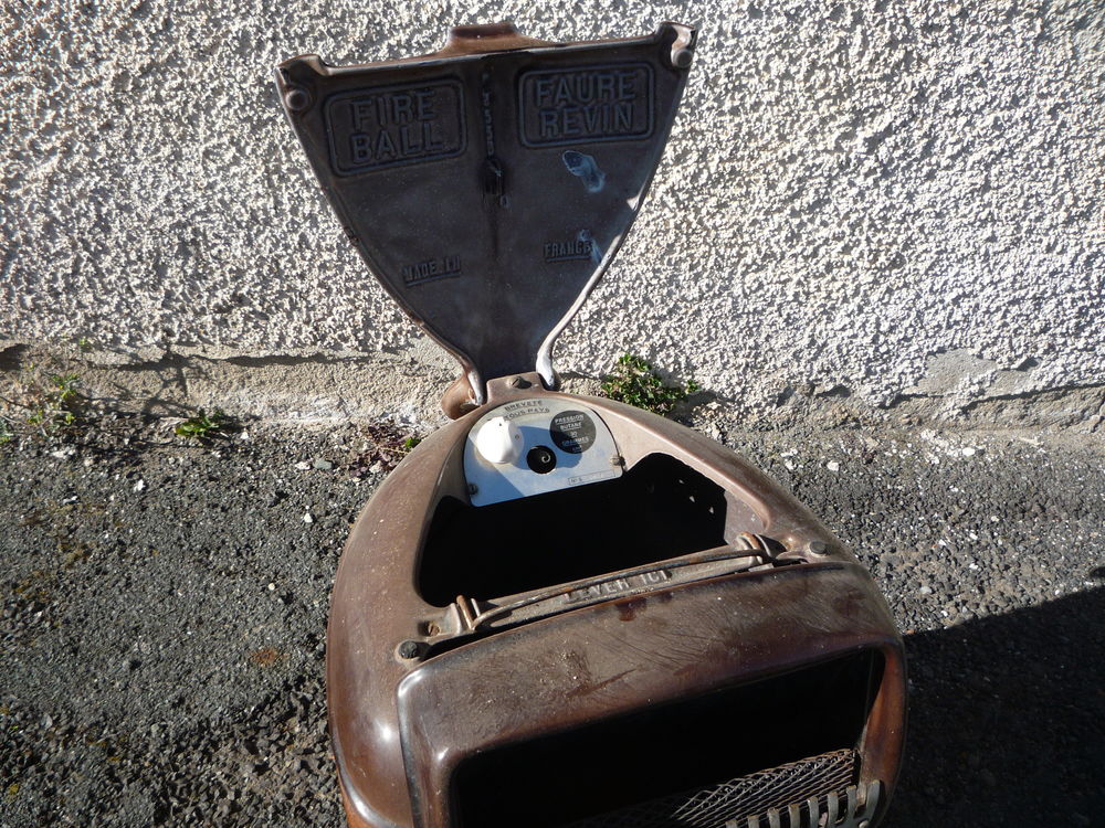  Chauffage gaz en fonte FAURE Bricolage