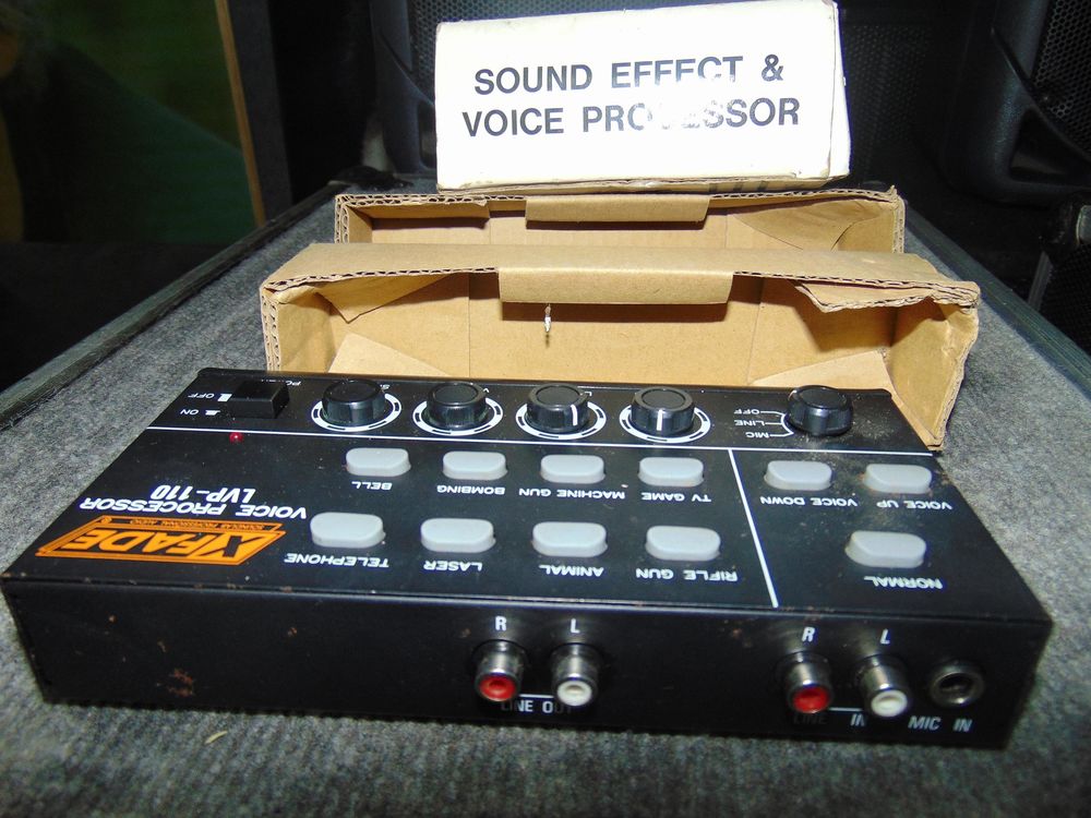 effets de voix Instruments de musique