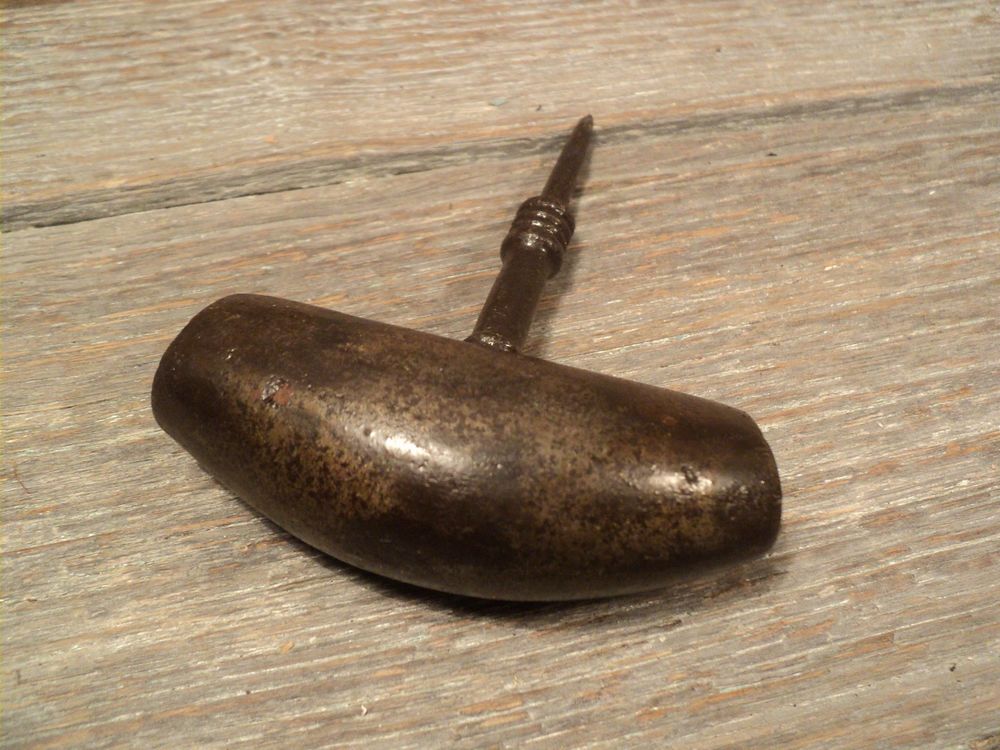 Ancien Tire-Bouchon Percette de Caviste Outil Vigneron. 