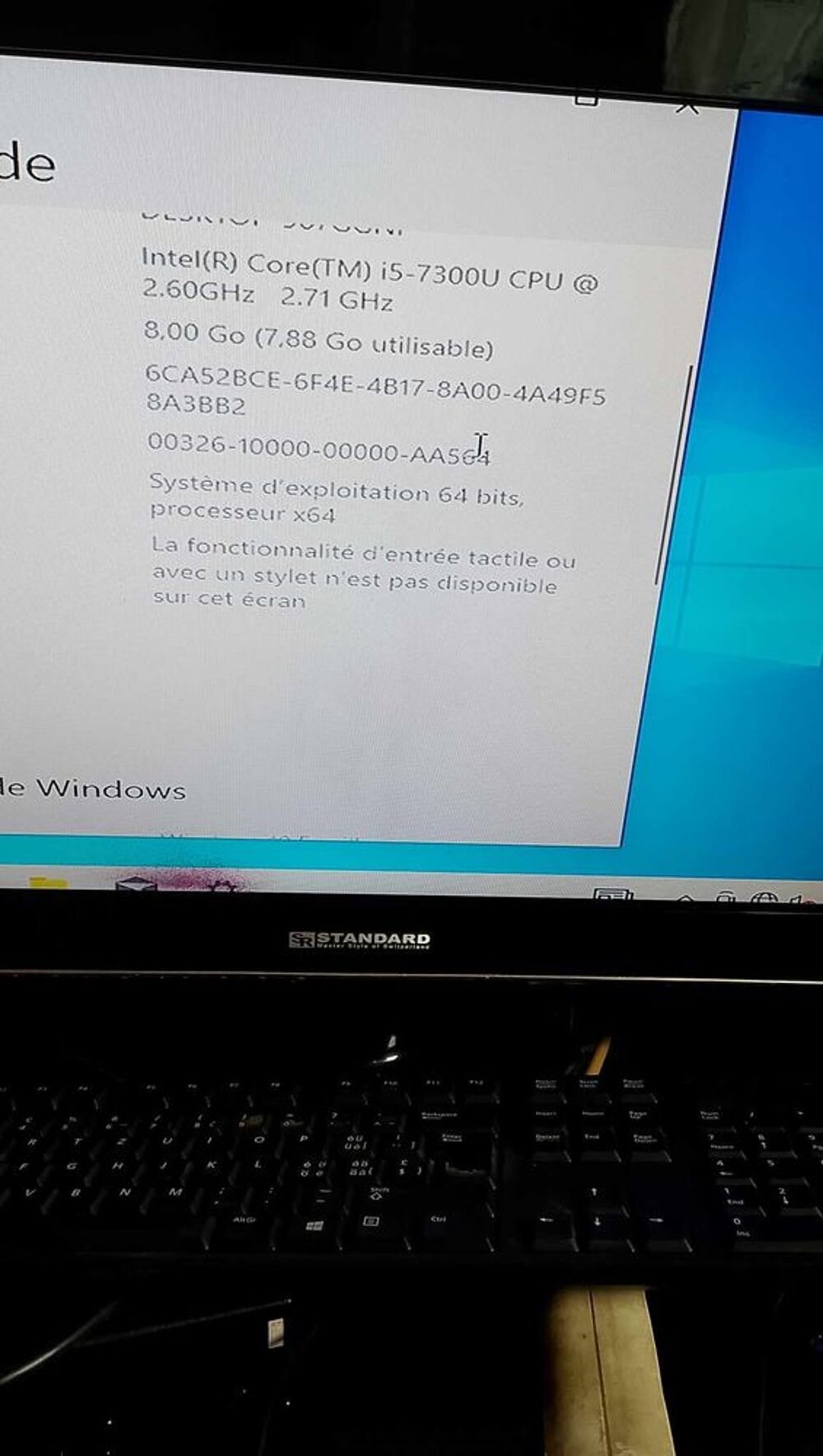 Nuc mini I5 / 7300 u Matriel informatique