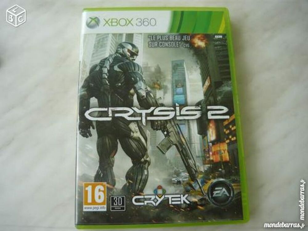 jeu xbox 360 crysis 2 Consoles et jeux vidéos