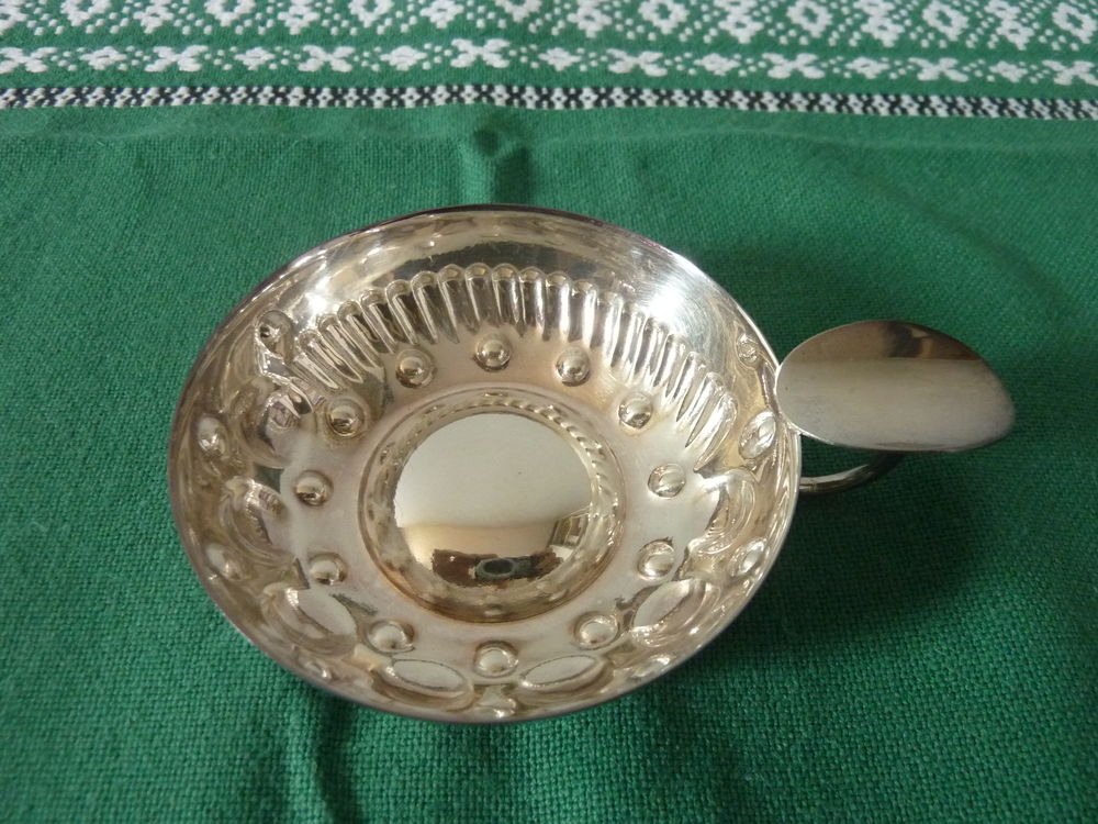 Tastevin en argent Décoration