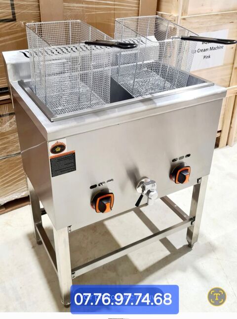 Friteuse Pro GAZ 25L FRITES /CHURROS NEUVE GARANTIE EMBALLÉE 990 77700 Serris