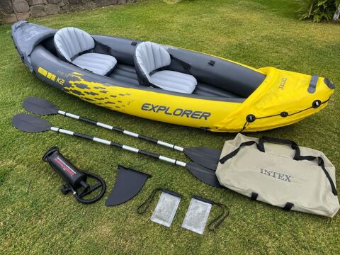 Canoë gonflable 2 places équipé €  Très bon état Tonnay-Charente (17)