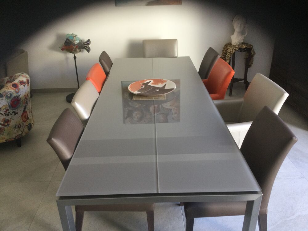 Table salon moderne 10 personnes Meubles