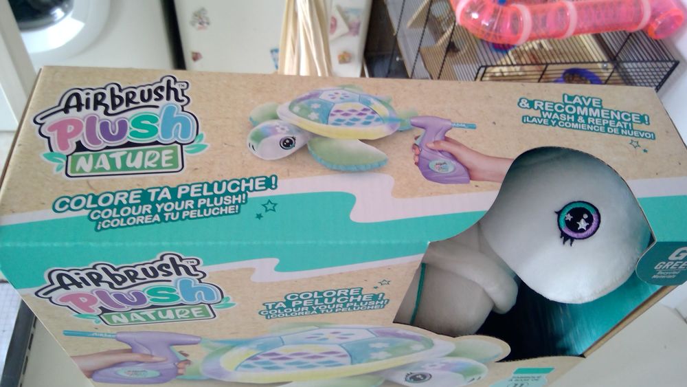 Airbrush Plush tortue Canal Toy Jeux / jouets