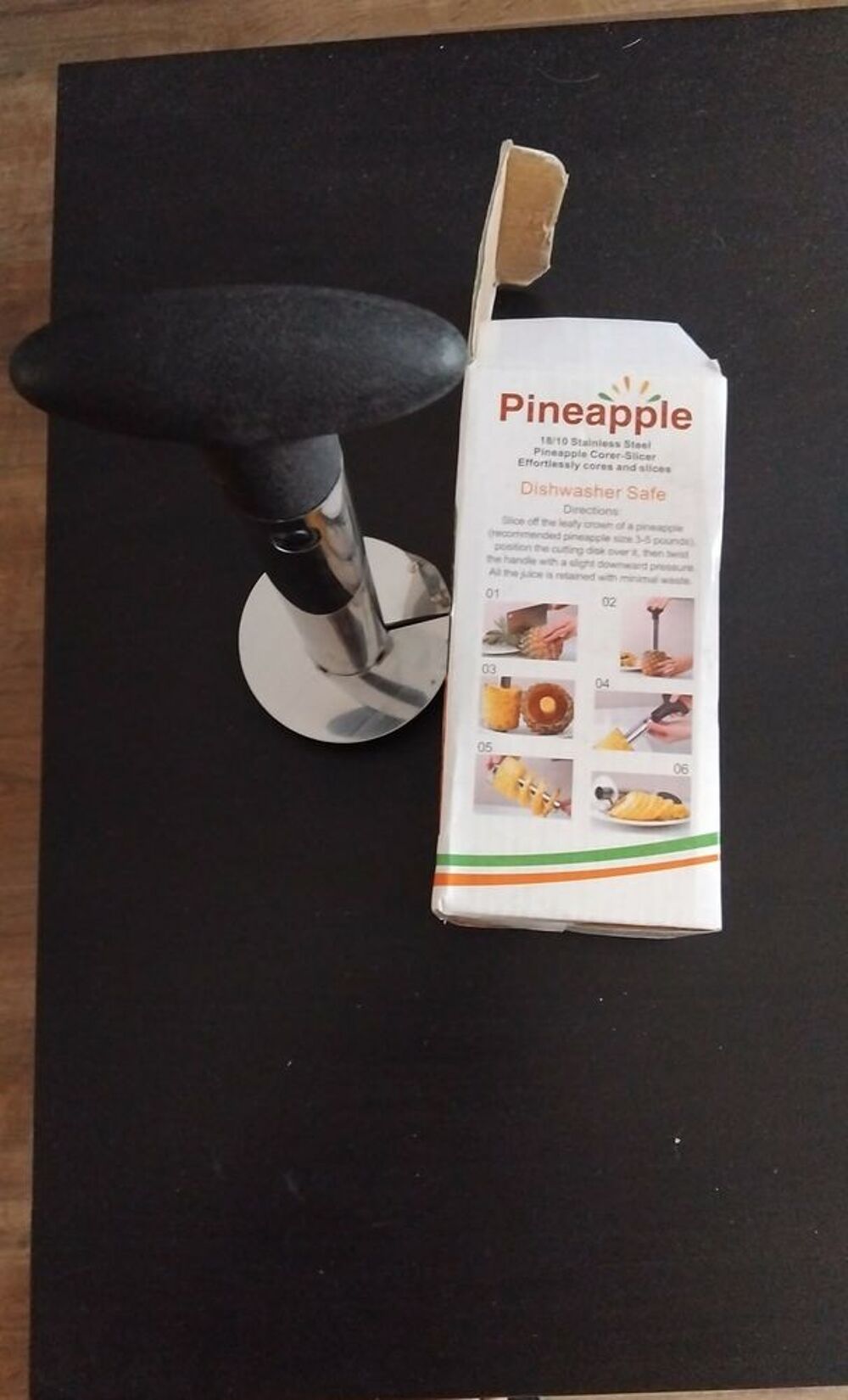 decoupe d ananas tres peu servi Electroménager