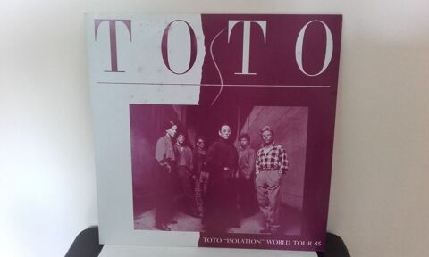 Toto :  Isolation  World Tour 85 - Live Tokyo 1985 (Japan 2L 130 Angers (49)