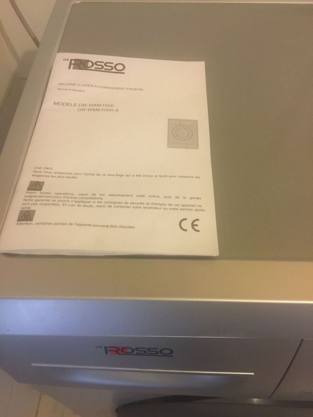 Lave-linge 6kg &agrave; chargement frontal Electroménager