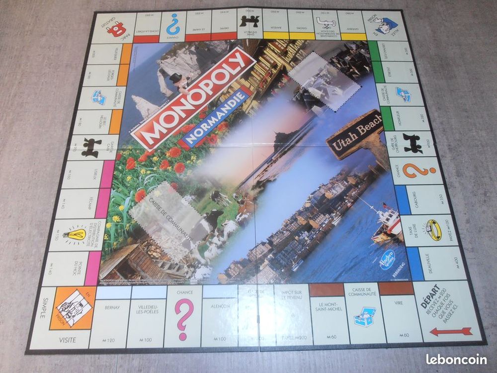 Monopoly Normandie complet et en parfait &eacute;tat. Jeux / jouets