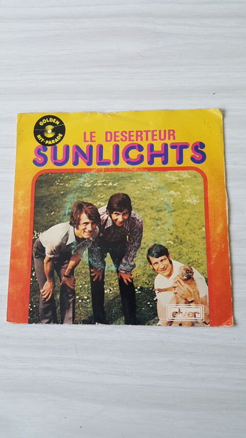 45 Tours LES SUNLIGHTS Le déserteur 8 Sautron (44)