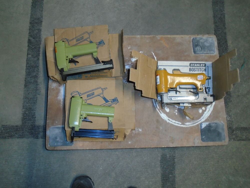 Agrafeuses a air comprim&eacute;e Bricolage